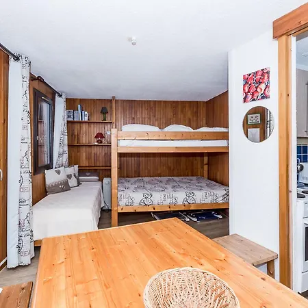 Cosy Renove Avec Balcon, Proche Pistes/commerces, A Montchavin La Plagne - Fr-1-329-3 Apartman